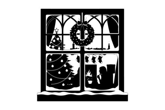 Christmas Window Silhouette: A Festive Design Review