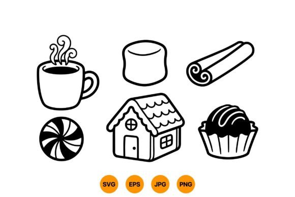 Cozy Holiday Baking Clipart: A Must for Seasonal Graphics
