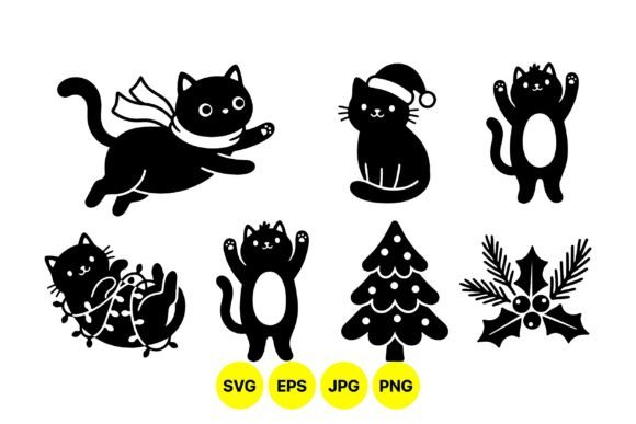 Cute Christmas Cat SVG Designs: A Festive Embroidery Review