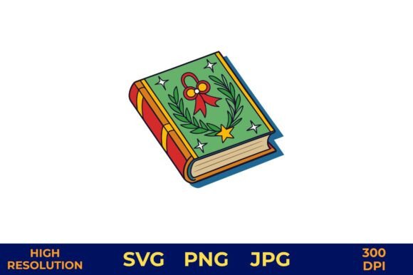 Holiday Book Graphics: Perfect for Festive Illustrations