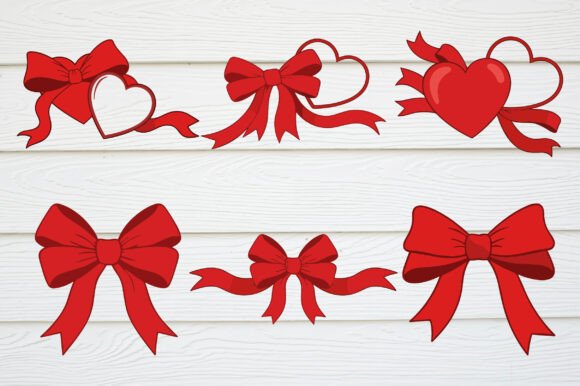 Red Bow SVG Bundle: A Versatile Graphics Asset for Branding