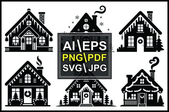 Review: Silhouette Gingerbread Houses Holiday Graphics