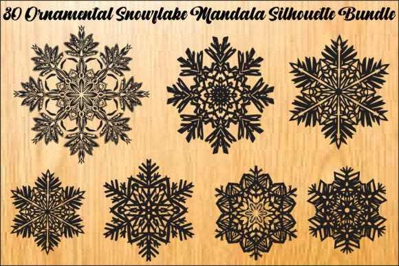 Review: Snowflake Mandala SVG Bundle for Graphics & Illustrations