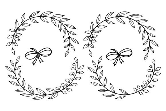 Wreath Christmas Line Art Svg Bundle: A Versatile Graphics Tool